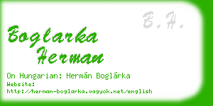boglarka herman business card
